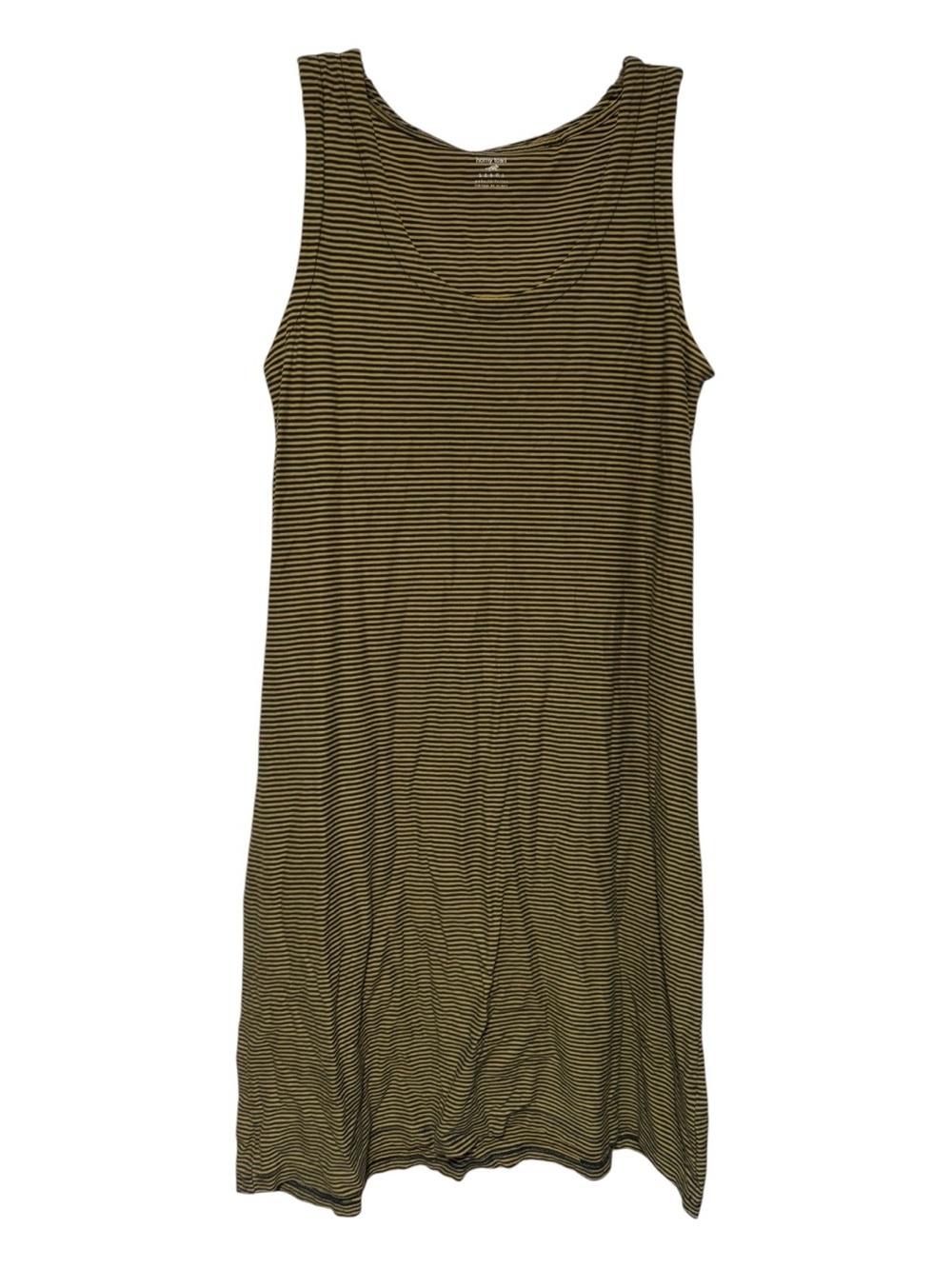 Horny Toad (Toad&Co) Sleeveless Striped Knit Tank Dress – Size Large – EUC - Picture 2 of 4
